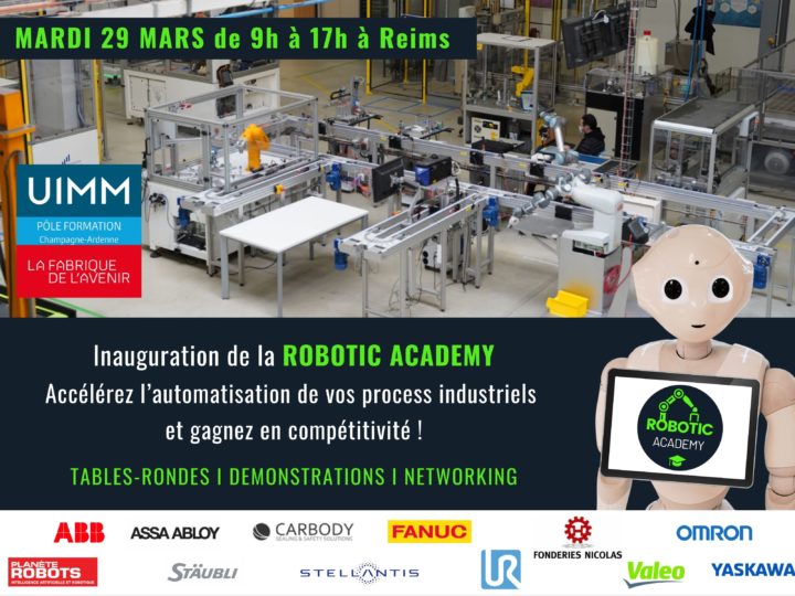 Planète Robots partenaire de l’inauguration de la Robotic Academy