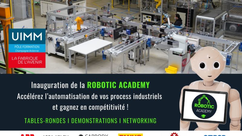 Planète Robots partenaire de l’inauguration de la Robotic Academy