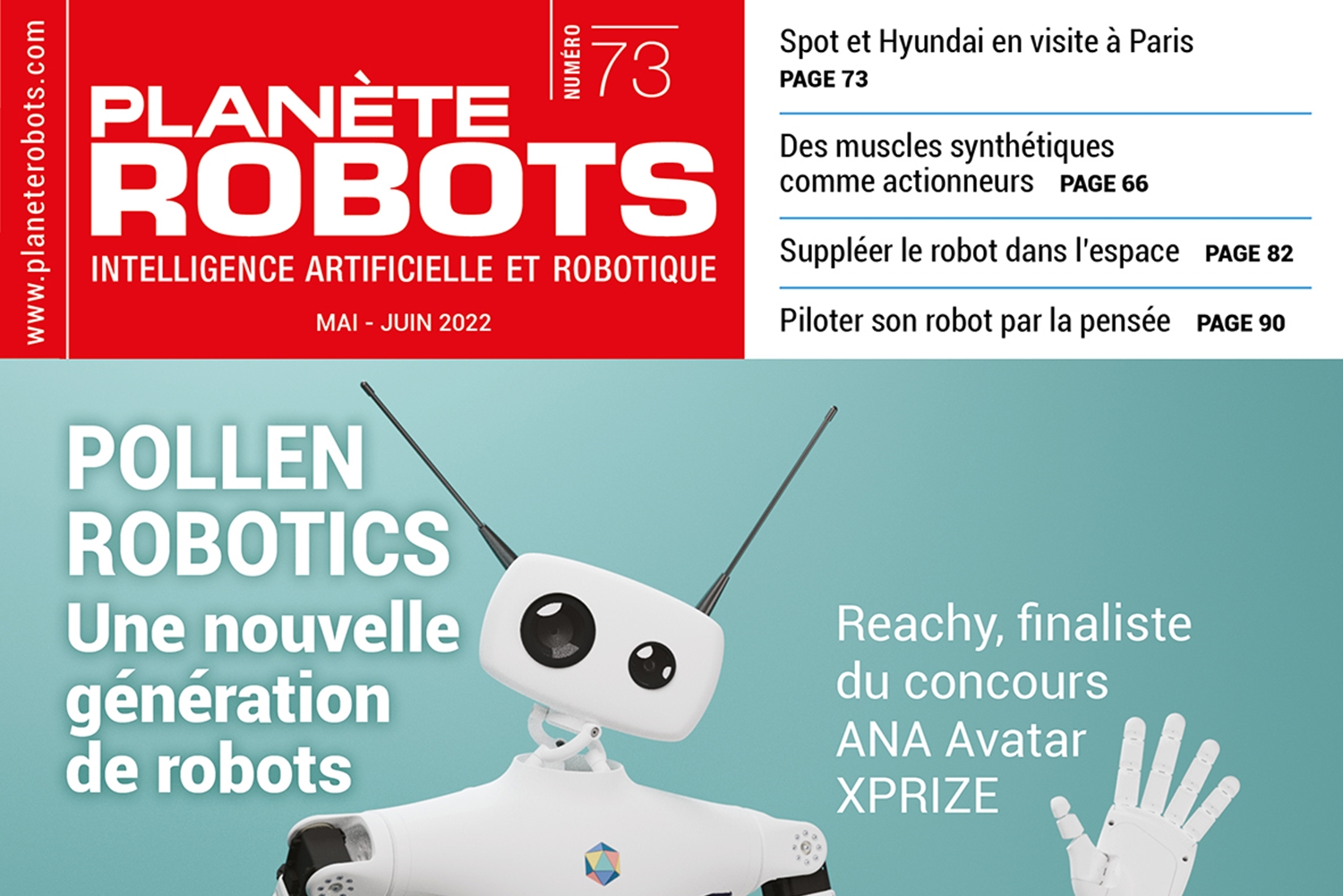 Parution du nouveau numéro de Planète Robots