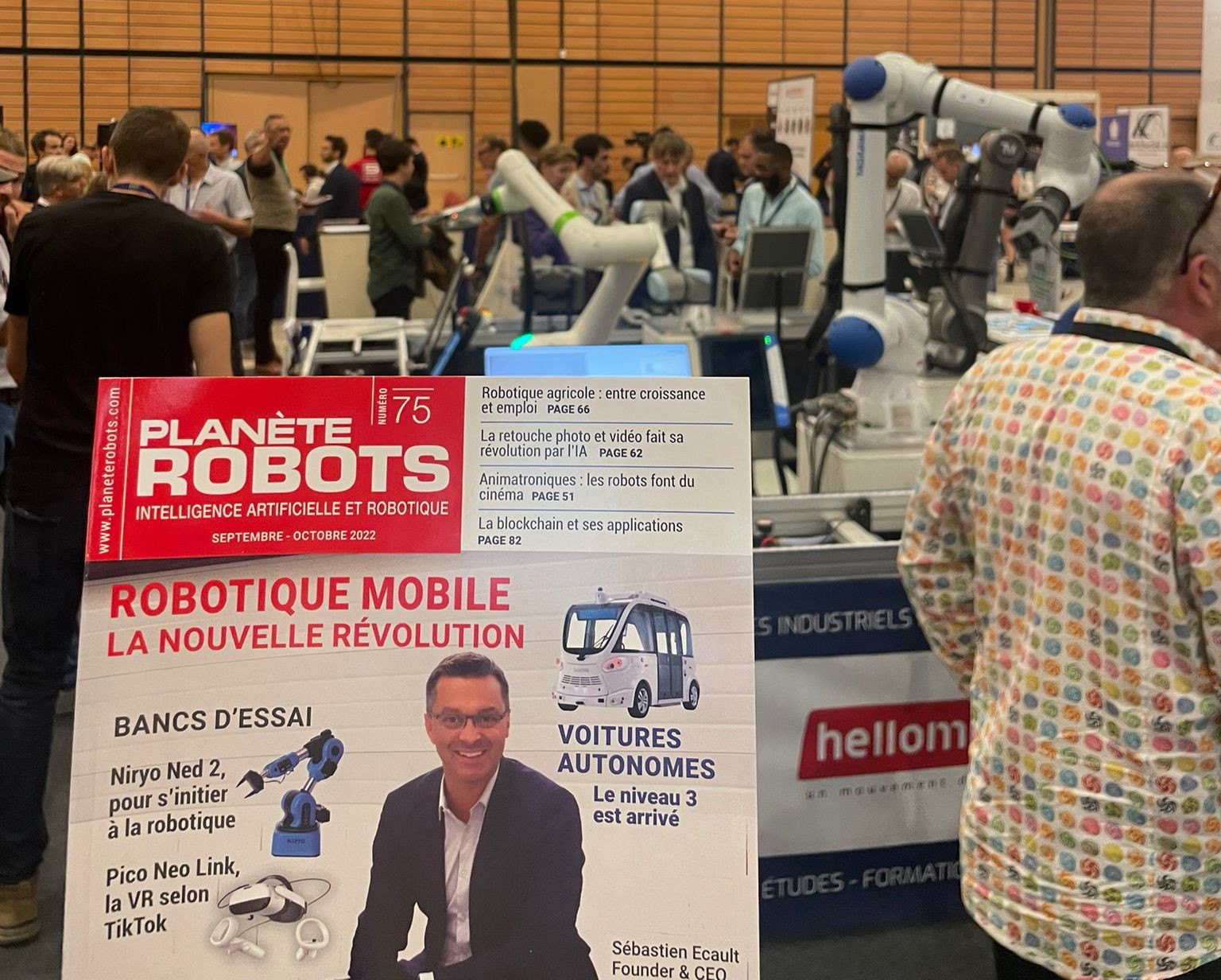 Planète Robots au SIDO Lyon