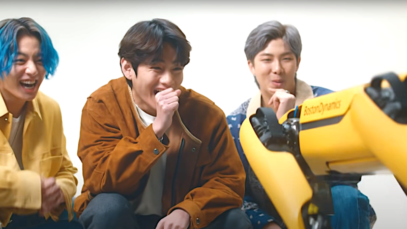 Les robots Spot dansent sur du BTS