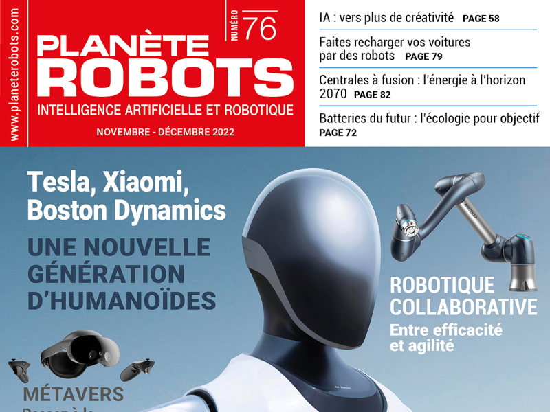 Planete Robots 76 en kiosque