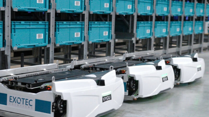 Exotec a produit son 4000e robot