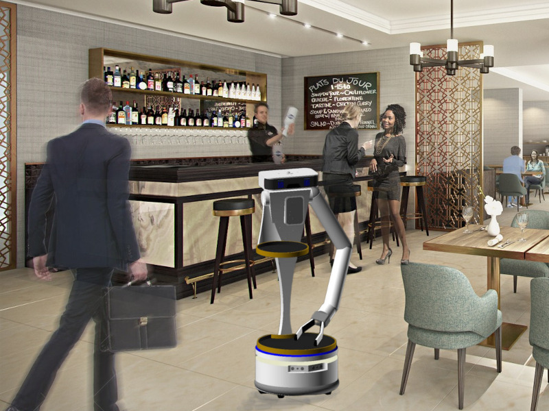 IP Sum Tek dévoile son robot I-Wam dédié à la restauration