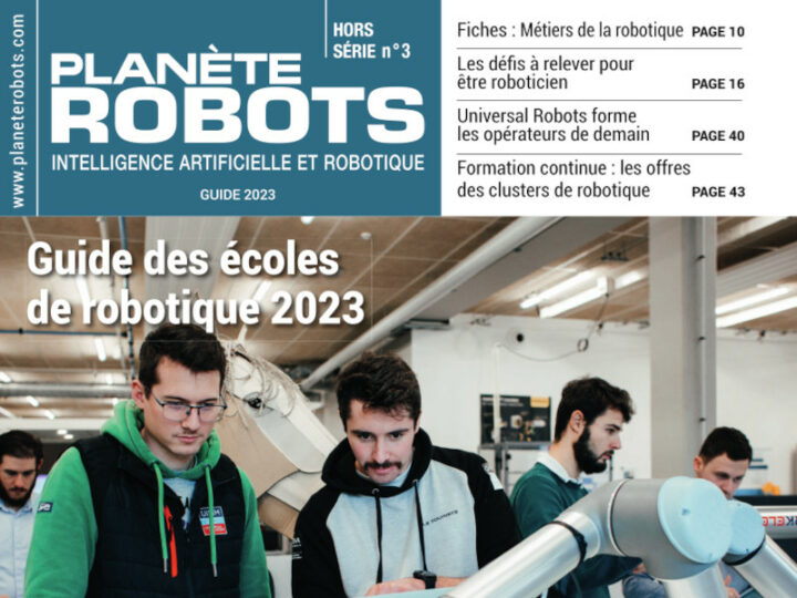 Le Guide des écoles de robotique 2023, en kiosque le 13 janvier