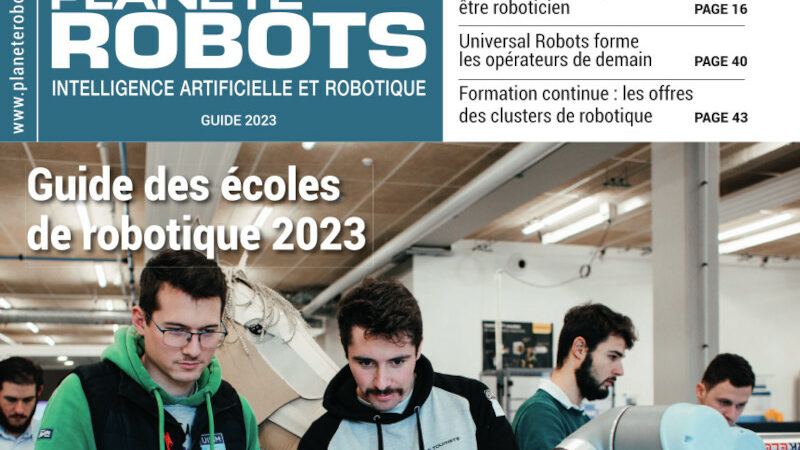 Le Guide des écoles de robotique 2023, en kiosque le 13 janvier