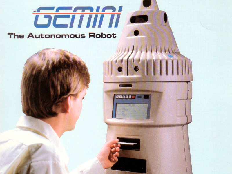 Vintage : Gemini, le robot autonome à votre écoute