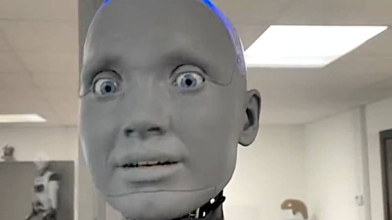Le robot Ameca exprime ses émotions grâce à ChatGPT