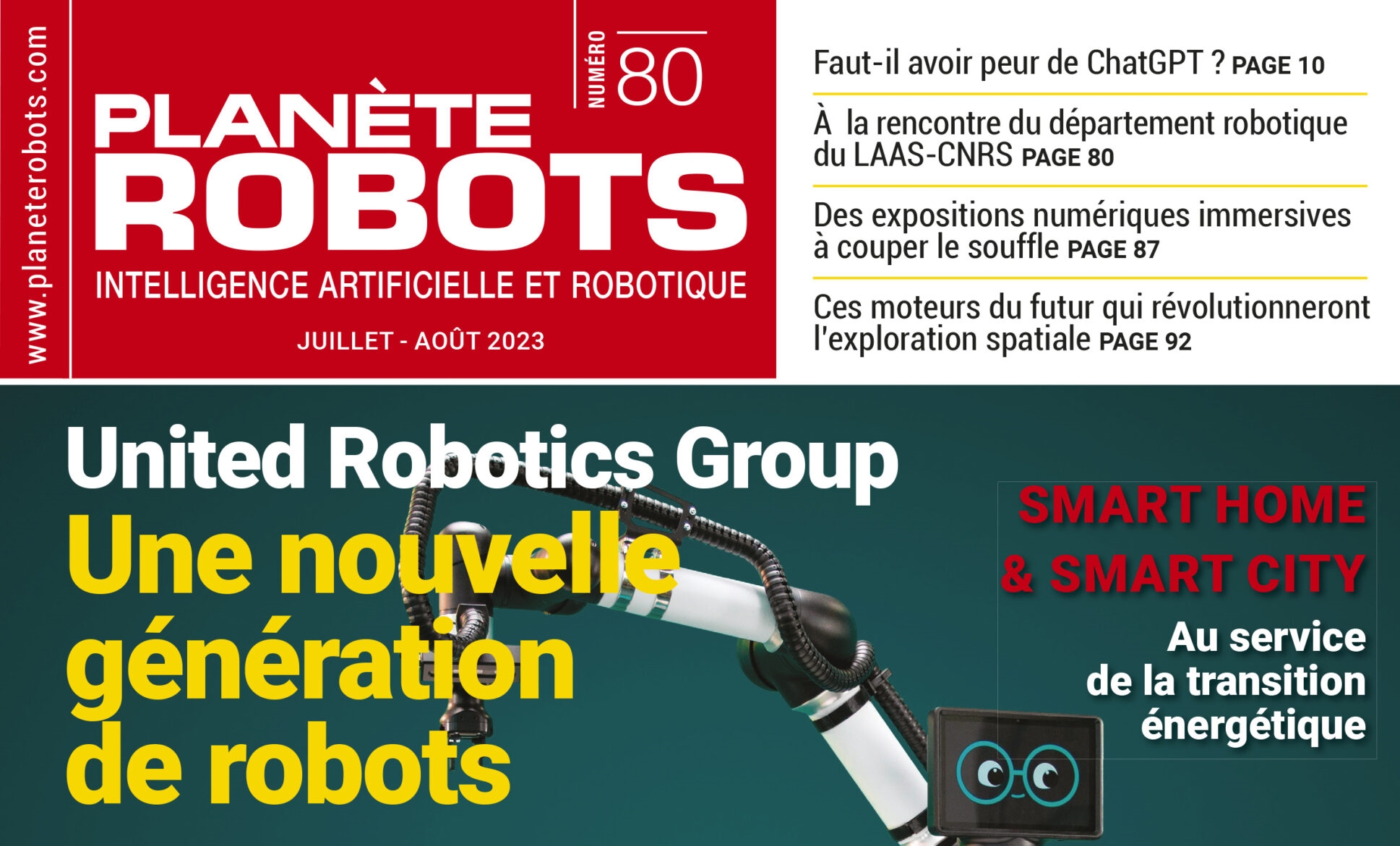 Robotique mobile : les robots 3.0 à la Une de Planète Robots