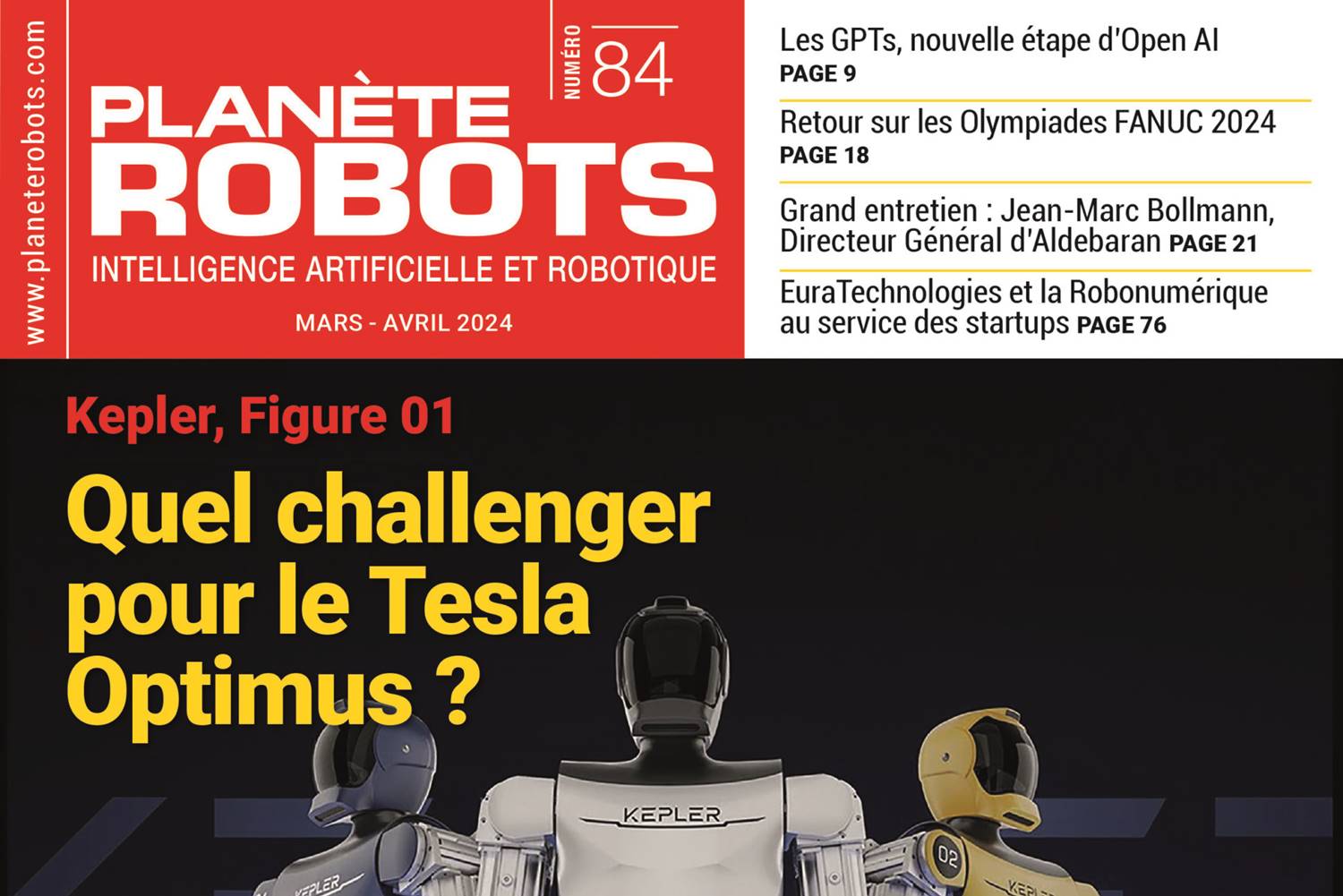 La réalité immersive et la robotique humanoïde à la Une de Planète Robots