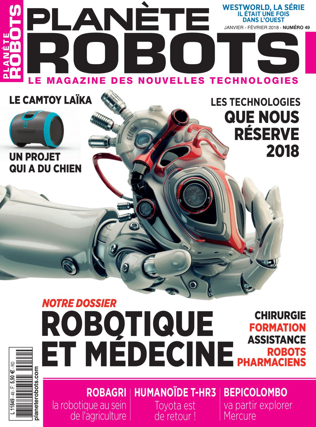 Planète Robots n° 49 – Extrait de 15 pages