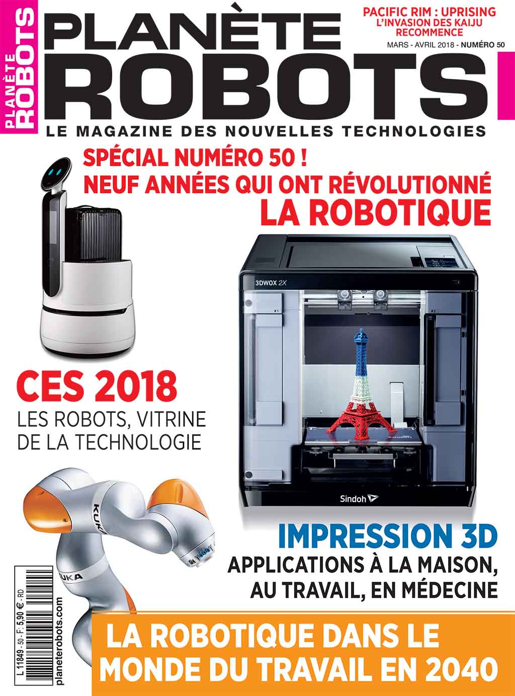 Planète Robots n° 50 – Extrait de 15 pages