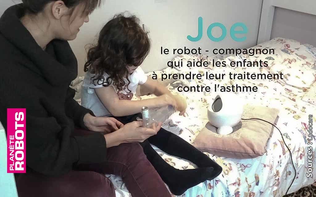 Joe une fois programmé, accompagne l'enfant dans ses soins.