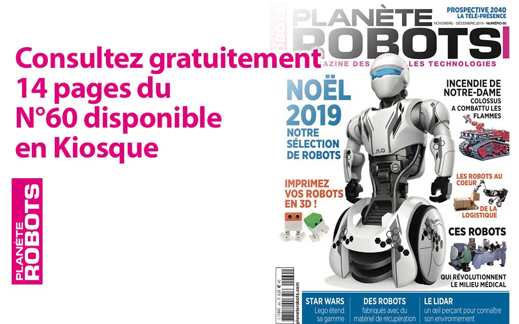 L’extrait gratuit du N°60 de Planète Robots est disponible !